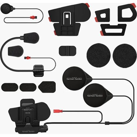 SENA 2025/09 KIT DE MONTAJE PARA INTERCOMUNICADOR 60S CON CONJUNTO DE MICRÓFONOS UNIVERSALES Y ALTAVOCES HARMAN KARDON (EL)