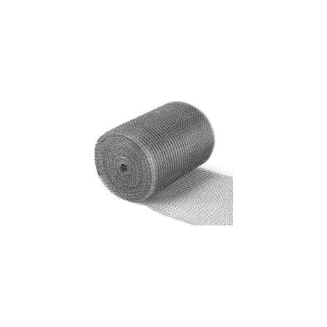 Grillage anti rongeur (9m x 12,7 cm), en acier inoxydable, pour empêcher souris, insectes, serpents et taupes d'entrer dans vos espaces (1/5)