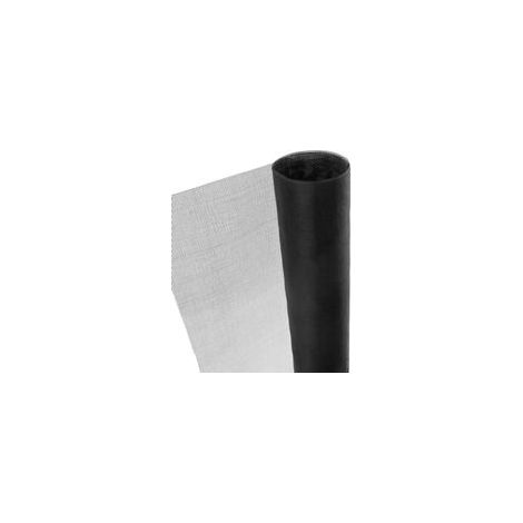 Zanzariera - 1 rotolo - Fibra di vetro - Resistente ai raggi UV e agli strappi - Per finestre e porte - 120x250 cm Nero (1/5)