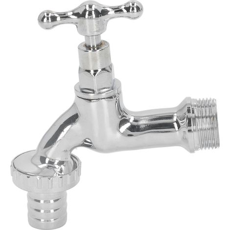 Gartenwasserhahn aus Messing, 3/4-Zoll-DN20-Ausgang, Außengewinde-Eingang, Wasserhahn für den Garten (1/5)
