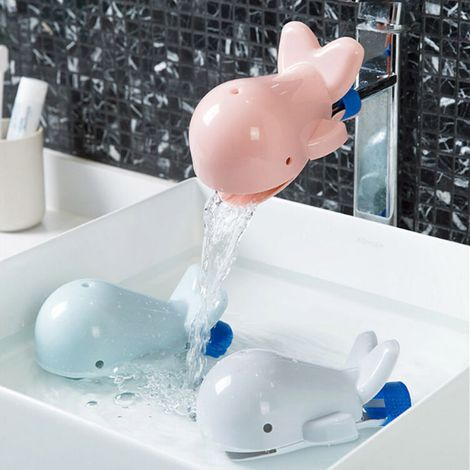 SHINING HOUSE 4PCS Wasserhahnverlängerung für Kinder, Wasserhahnverlängerung für Kinder, Wasserhahnverlängerung für Badezimmer, Wasserhahnverlängerung für Kinder und Babys beim Händewaschen (1/5)