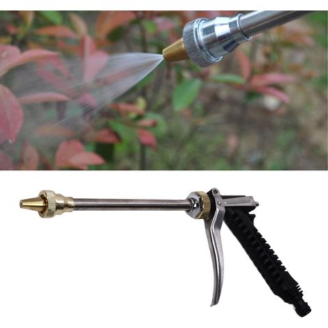 12V 100W Hochdruck-Wasserpistole für den Garten, G1/2 Außengewinde, einfach, tragbar und selbstansaugend, ideal zum Waschen und Reinigen von Autos. (1/5)