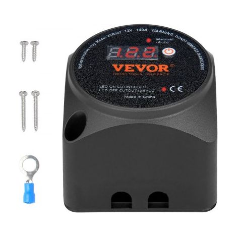 Isolateur de batterie double - 12 V 140 A relais sensible à la (1/5)