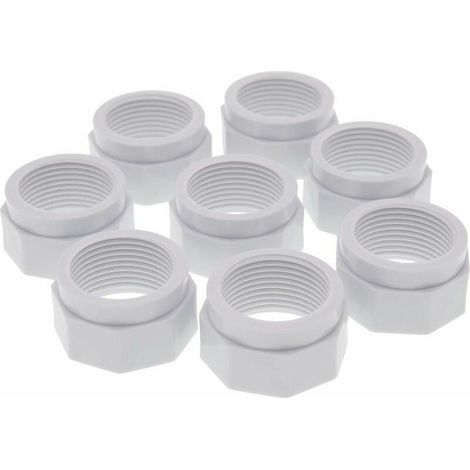 8 Ecrous pour Flexible d'Alimentation adaptable pour Polaris 280 180 380 3900- D15 - Robot Nettoyeur de Piscine (1/5)