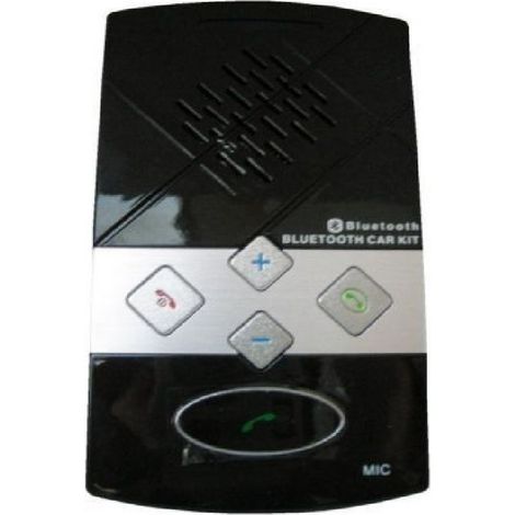 TRADE SHOP - Kit Vivavoce Trasmettitore Bluetooth Per Auto Universale Con Microfono -