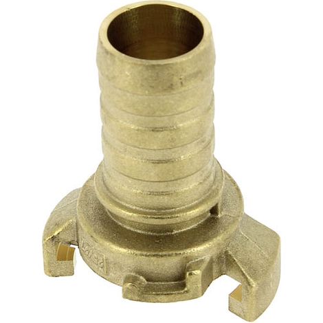 Sferaco - Raccord express laiton joint NBR cannelé collerette Ø25mm - 2280025