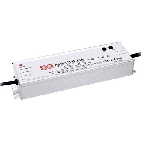 MW Mean Well HLG-150H-42A Driver per LED, Trasformatore per LED Tensione costante, Corrente costante 151 W 3.6 A 42 V/D