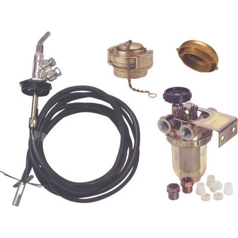 Ensemble pour cuve fioul servo bloc (cuivre inclus)