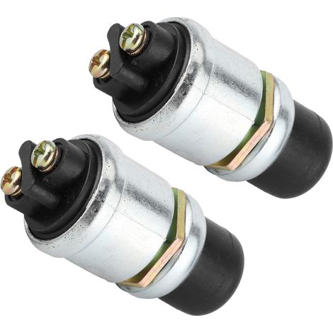 2Pcs Interrupteur de Démarrage Moteur Bouton-Poussoir Étanche 50A 12V pour Voiture Bateau (1/5)