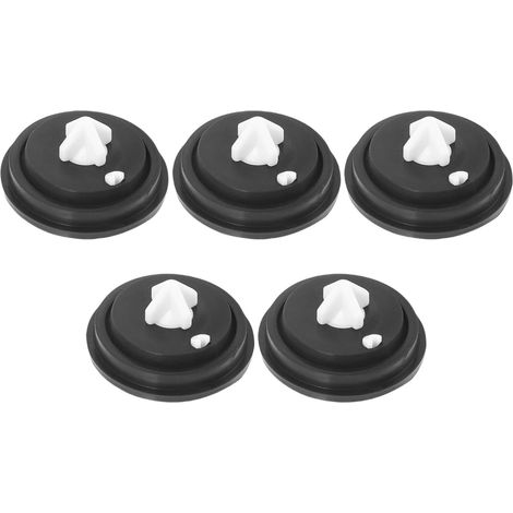 Lot de 5 joints à membrane de rechange pour réservoir de chasse d'eau, soupapes d'admission d'eau, soupapes d'admission, membrane (1/5)