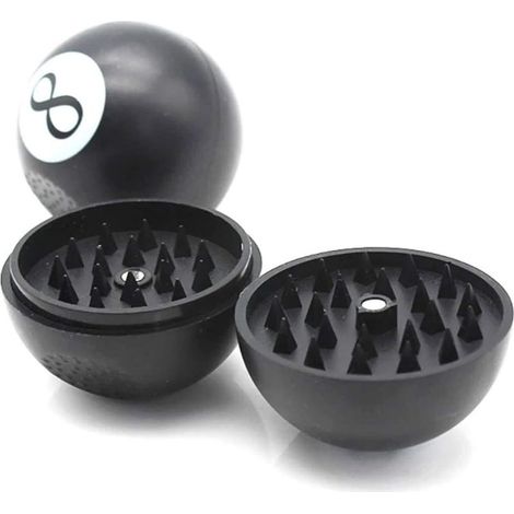 Grinder diamètre 56 mm, 2 couches, avec aimant, idéal comme moulin à épices de cuisine pour la maison et les déplacements (1/4)