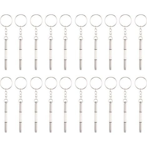 20 tournevis pour lunettes, montures de lunettes et montres - Outil de réparation (1/5)
