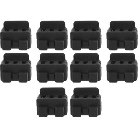 Lot de 10 brosses nettoyantes buse imprimante 3D pour Bambu Lab H2D 15,8x11,76x13,5mm silicone resistant 300°C (1/5)