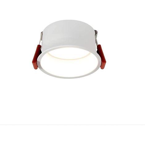 Foco LED de 7 W, luz empotrada, lámpara de techo integrada, lámpara sin cabezal para villa, lámpara de techo para sala de estar, luz para sótano, luz para pasillo, luz para hotel, luz para vitrina (1/4)