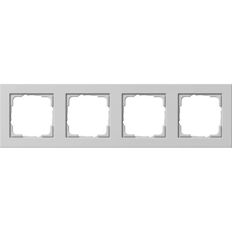 Gira Abdeckrahmen 4f Gira E2 Grau m [021437], 0214 37