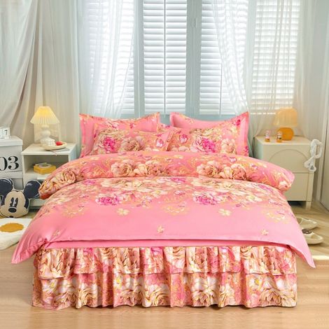 Housse de couette 3 pièces 180x200/180x220/48x74 cm (1/5)
