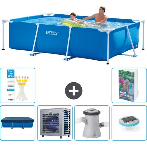 Rechteckiger Frame Pool - 260x160x65 cm - 7-teilig  S106 (1/5)