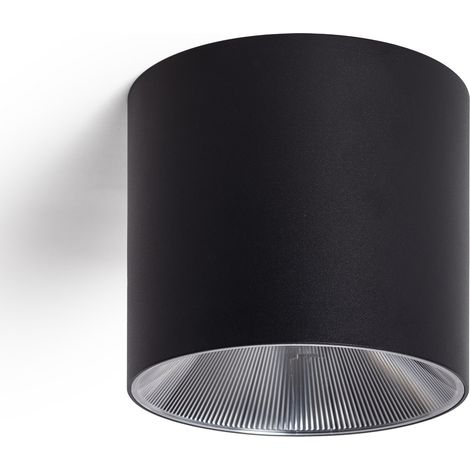 Aplique de Techo LED 20W Aluminio Syrah Negro Seleccionable (Cálido-Neutro) (2700K - 3300K - 4000K) (1/5)