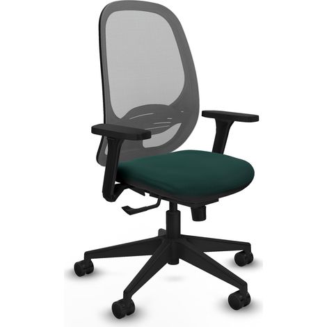 Chaise de bureau piqueras y crespo Cilanco noir mousse haute densité (1/2)