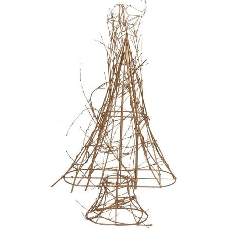 Árbol de Navidad de Golden Boys con una estrella en la cima, 56 cm. (1/3)