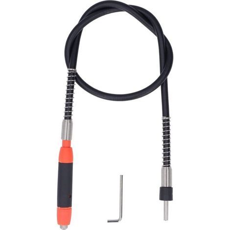 Outils rotatifs à arbre flexible, mandrins de câble d'extension de perceuse flexibles, accessoires à arbre pour la gravure, le meulage