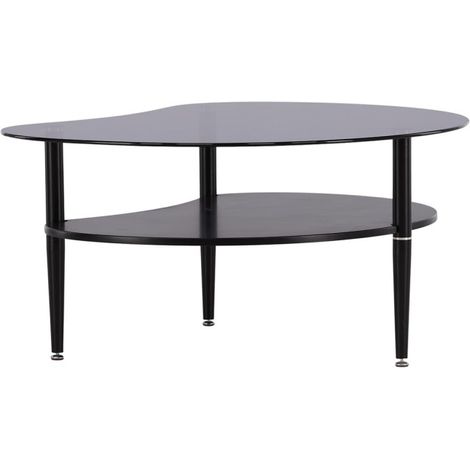 Table Basse Design "Egg" 101cm Noir (1/5)