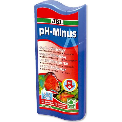 JBL pH-Minus 250ml Wasseraufbereiter zur Senkung der pH-Werte für Süßwasser