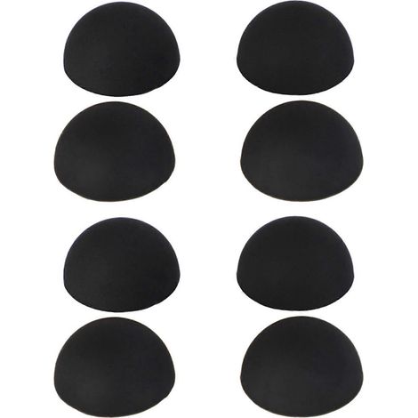 8Pack 20mm Silicone Hemisphere Bumpers Isolation Feet, Non Skid Enceinte Isolation Coussinets pour Petit Enceinte (1/5)