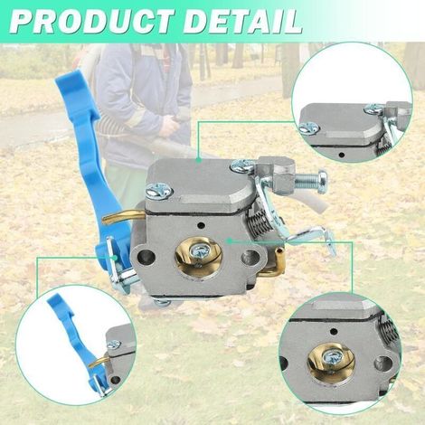 Kit de carburateur, pour souffleur à Main Husqvarna 125B 125Bx 125Bvx, pour Moteur Zama 581798001 545081811 545112101 Carb (1/3)