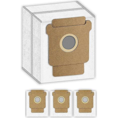 Lot de 4 sacs à poussière non tissés pour iRobot Roomba 105 Combo/205 Dustcompacter/Plus 405 Combo/Plus 505 Combo (1/5)
