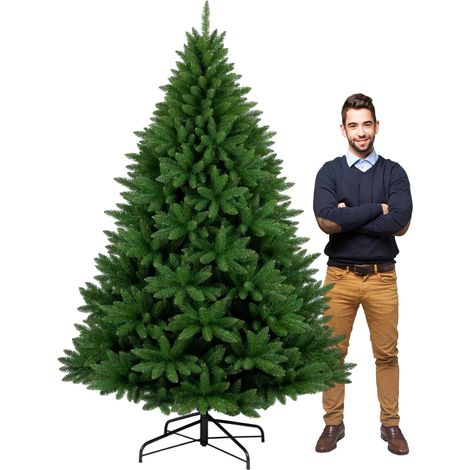Alfa - Árbol de Navidad de PVC Ø147x240H cm, 2440 puntas (1/5)