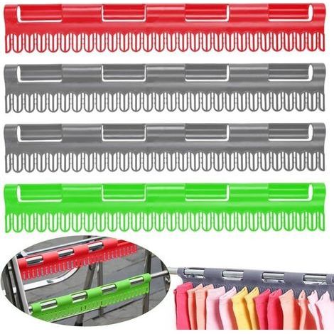 4PCS SèChe-Chaussettes, Support de SéChage de Chaussettes à Suspendre, éTendoir Chaussettes Rond,Etendoir sous Vetement (1/4)