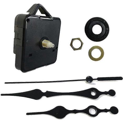 Geräuschloses Quarz-Wanduhrwerk (Reparatur- und Austauschset für geräuschloses Ticken), Quarzuhr (1/5)