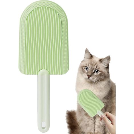 Peigne pour animaux - Élimine les poils - Brosse pour animaux - Peigne pour chats - Peigne pour chiens - Enlève les poils morts - Élimine les poils de chat - Brosse pour poils morts - Universel-AquaFo (1/5)