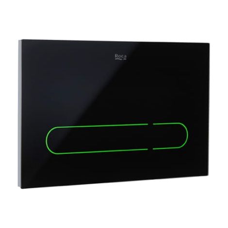 EP1 (ONE) - Placa de accionamiento electrónica de cristal con descarga dual automática o touchless e iluminación en colores configurables (1/2)