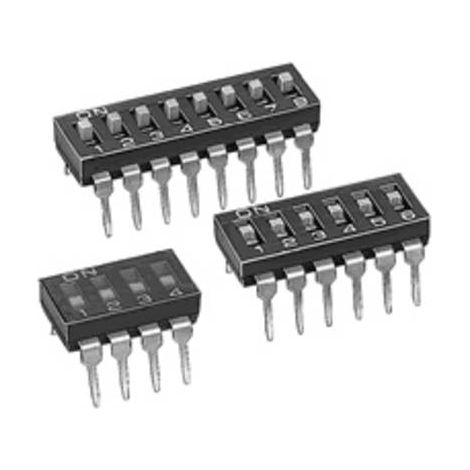 Omron A6T-1101 Interrupteur DIP Nombre de pôles 1 THT 1 pc(s) Bag (1/2)