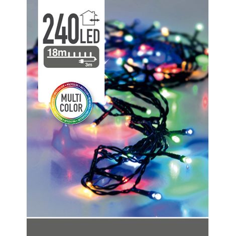 no-name Weihnachtslichterkette bunt 18 Meter (1/5)