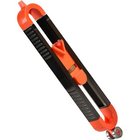 EASYCOMFORT Contour Gauge Duplicator, Precise Contour Gauge with Lock, Outils de Travail sur Le Bois avec Serrure pour Revêtement de sol en Carrelage de Tuyau d'angle Travail du bois et Modèle (1/5)