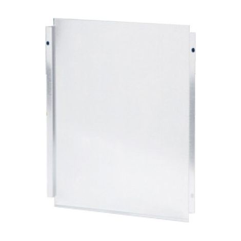 SCHIENALE PER CASSETTA PROTEZIONE GAS Misura: Zincato cm 60 x 50