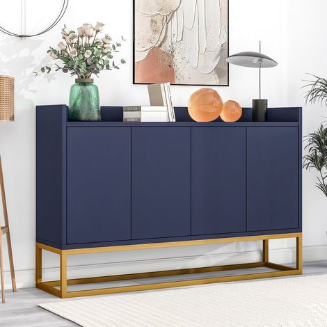 Aparador salón 4 puertas con estantes ajustables OKMYHOME (1/5)