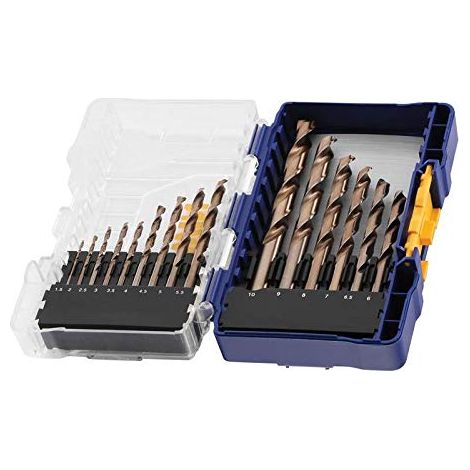 Satz Metallbohrer HSS PRO Kobalt 1,5-10 mm 15-teilig - I-IW3036501 (1/3)