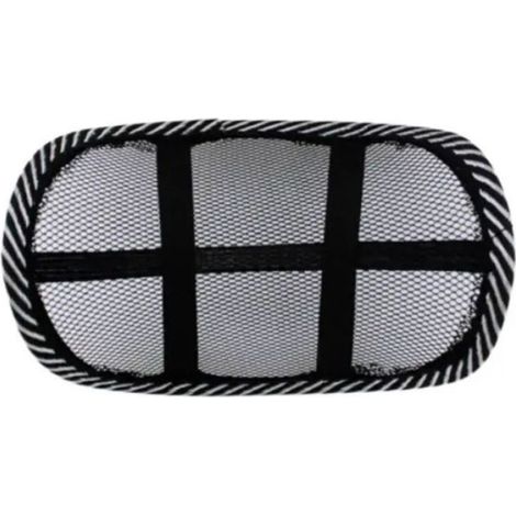 Appui-Tete - Maille Vide - Soie De Glace Ventilee - Pour Interieur Voiture - 27 X 18 Cm - 1 Piece (1/5)