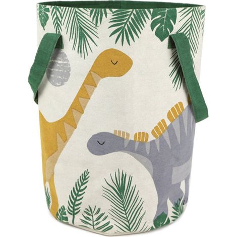Panier de Rangement pour Enfant en Coton avec Motif Dinosaure pour Chambre de Garçon - PANGIVO (1/5)