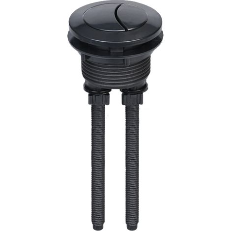 Botón de descarga para inodoro, apto para válvulas de cisterna de doble descarga, diámetro de instalación: 3,8-4,5 cm, 1 unidad. (1/5)