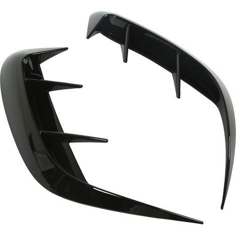 2× Spoiler arrière lisse noir piano anti‑corrosion pour Mercedes‑Benz Classe C W206 2022+ (1/5)
