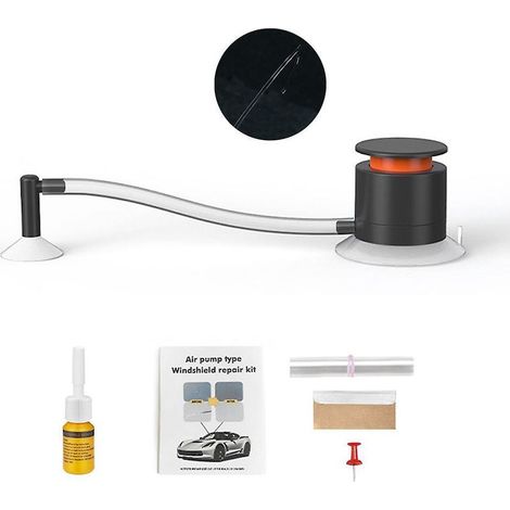 Windshield Repairing Kit Car Glass Repairing Fluid Crack Repairing Tool Air Pump Type Windscreen Qui (1/5)
