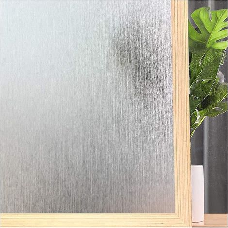Film Pour Vitre - Opacifiant Dépoli Électrostatique Sans Colle - 40 cm x 200 cm - Bloque 95 % Des Rayons UV (1/5)