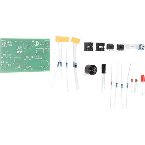 Kit d'alarme de température, thermistance, formation aux expériences électriques et électroniques, assemblage par soudure, composants à monter soi-même (1/5)
