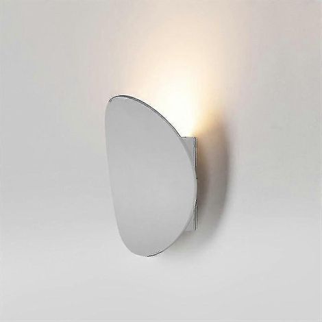 Applique murale LED pour intérieur, aluminium, AC85-265V, décoration salon, éclairage mural, éclairage d'intérieur, éclairage d'escalier loft, appliques murales modernes (dimensions, couleur : blanc) (1/4)