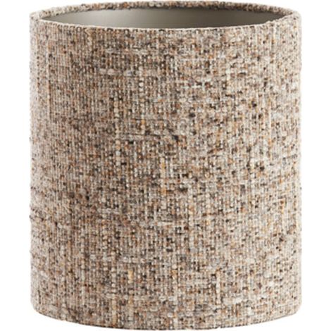 Light & Living - lampenschirm - Osire - grau - textil - Ø 25cm -